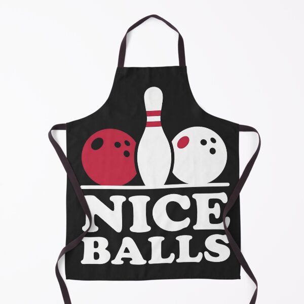 Item preview, Nice Balls Bowling Pin Sarcasm designed and sold by KeremYurtseven.