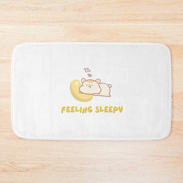 Item preview, Feeling Sleepy Cute Hamster designed and sold by simpleyetcanva.