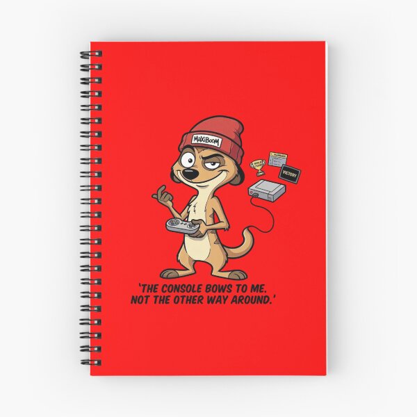 Item preview, Retro Gamer Meerkat - The Console Bows To Me designed and sold by mAXiBoOM.