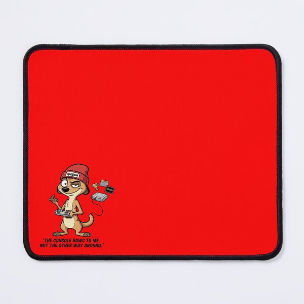 Item preview, Retro Gamer Meerkat - The Console Bows To Me designed and sold by mAXiBoOM.