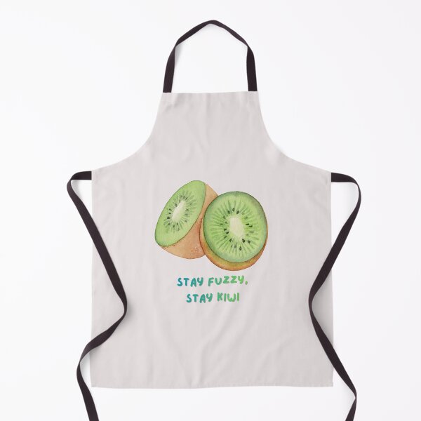 Item preview, Stay Fuzzy Stay Kiwi – Cute Kiwi Fruit Pun Watercolor Design designed and sold by Artsy Corner.