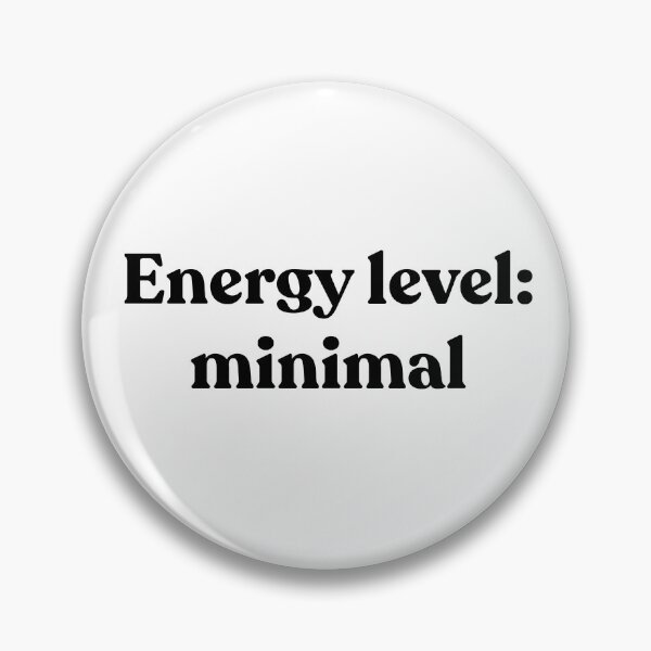 Item preview, Energy level: minimal. designed and sold by Cyber Warrior.