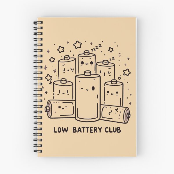 Item preview, Low Battery Club – Social Battery Empty – Introvert Energy designed and sold by Low Battery Society.