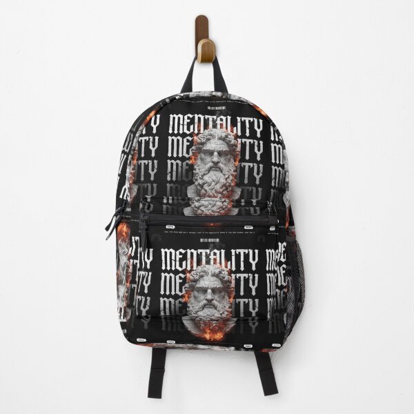 Item preview, Mentality Typography Wave Abstract Art designed and sold by InkDropLabs.