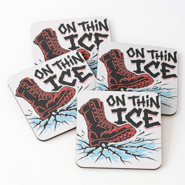 Item preview, On Thin Ice Combat Boots designed and sold by KeremYurtseven.