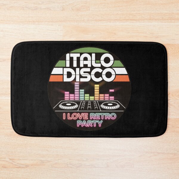 Item preview, Italo Disco Retro Party – Vintage 80s DJ Club Vibes designed and sold by ArcticFoxStudio.