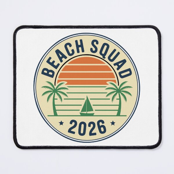 Item preview, Beach Squad 2026 Retro Sunset Sailing Summer Group Vacation Art designed and sold by PixelWaveBD.