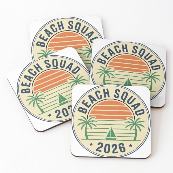 Item preview, Beach Squad 2026 Retro Sunset Sailing Summer Group Vacation Art designed and sold by PixelWaveBD.
