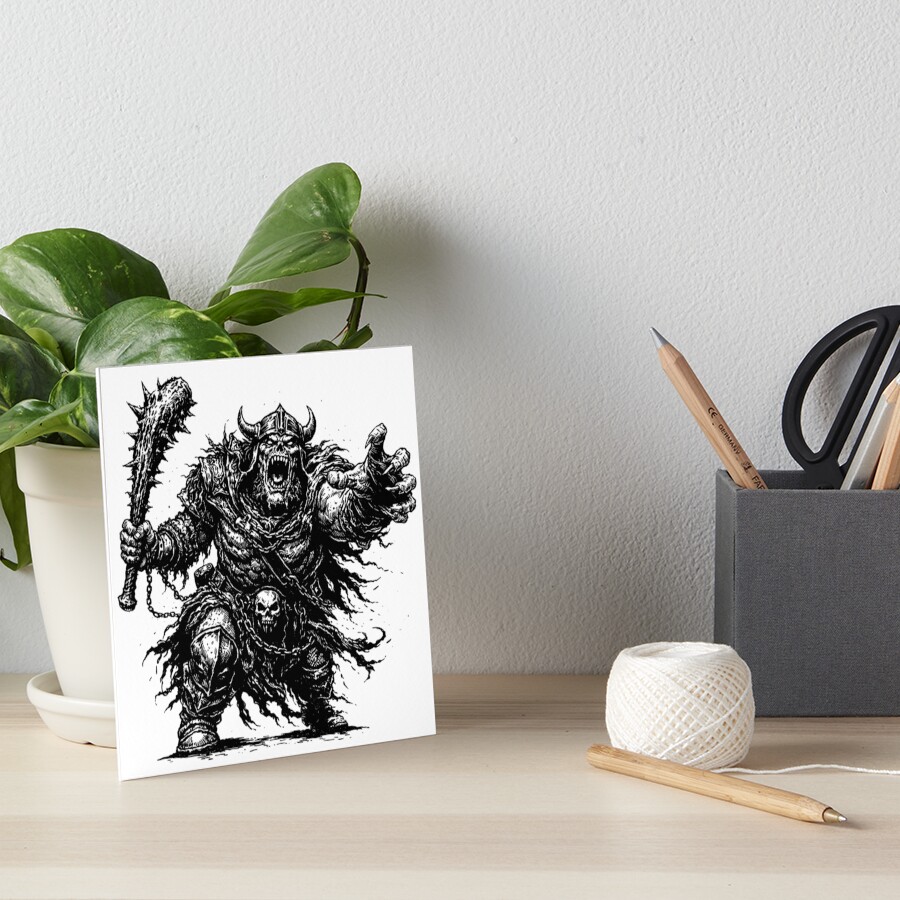 Item preview, Art Board Print designed and sold by Toddlostproject.