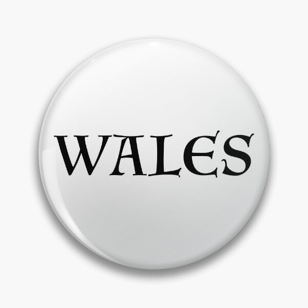 Item preview, Wales old medieval style text (Black) designed and sold by STUDIO-72.