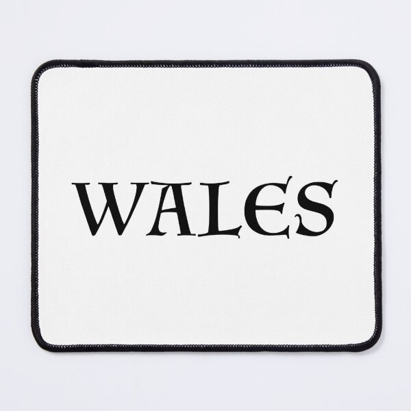 Item preview, Wales old medieval style text (Black) designed and sold by STUDIO-72.