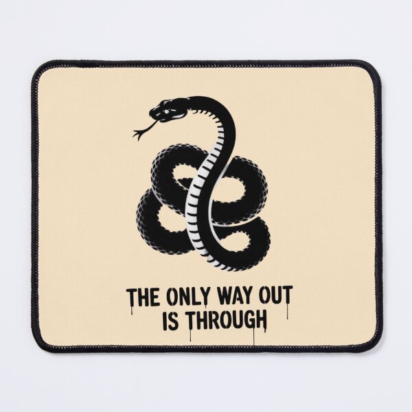 Item preview, Snake - The only way out is through designed and sold by 123ks.