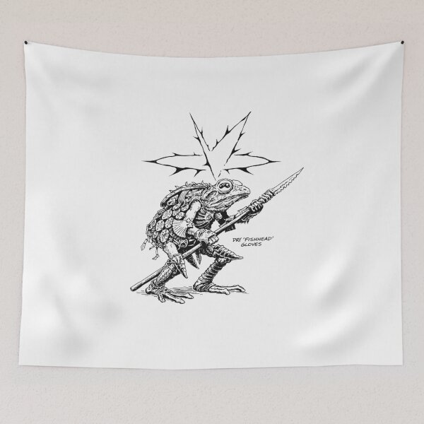 Item preview, Swamp Spear Warrior designed and sold by Matinez Pink.