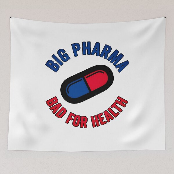 Item preview, Against Big Pharma: The Bitter Pill to Swallow designed and sold by Liberty4Punk.