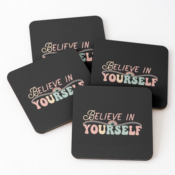 Item preview, Believe-In-Yourself Motivational Retro Rainbow designed and sold by PopStars1993.