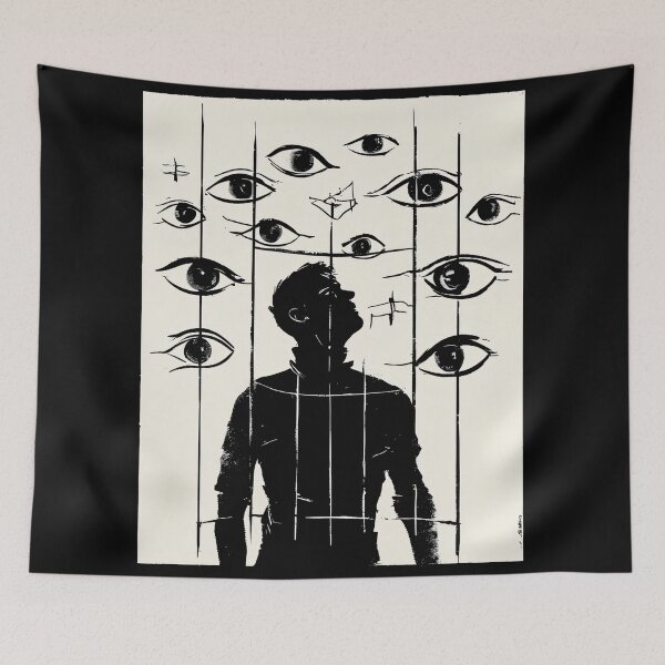 Item preview, Surrounded by Watching Eyes / Dark Surreal Aesthetic designed and sold by MorbidDreams.