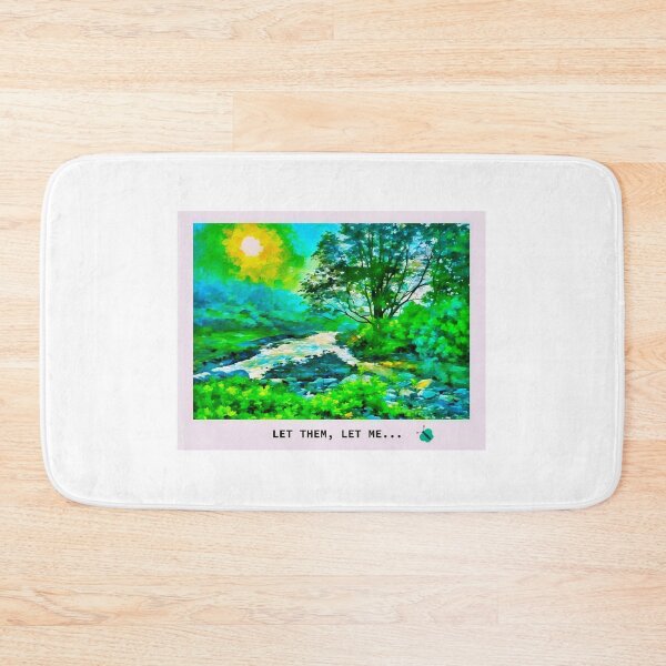 Item preview, Let Them Meditation  designed and sold by Vermont Gifts and Art.