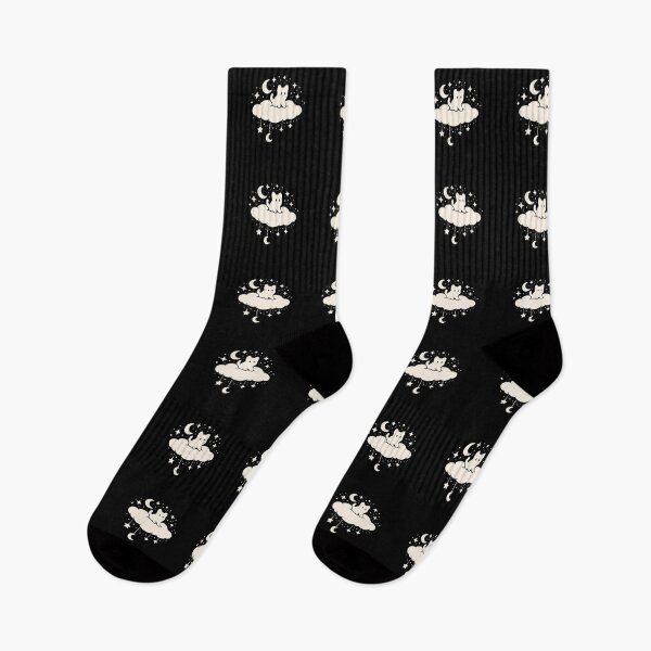Item preview, Dreamy Cat-Sitting On Cloud With Stars designed and sold by PopStars1993.