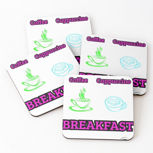Item preview, The Italian Dilemma - Coffee or Cappuccino Neon Pop designed and sold by TheItaliandilemma.