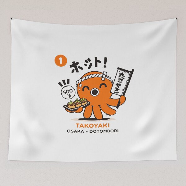 Item preview, Happy Takoyaki Chef designed and sold by Matinez Pink.