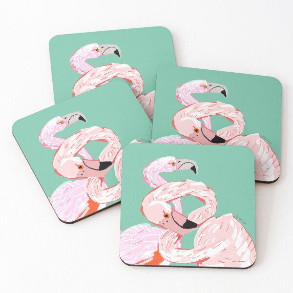 Aperçu de l'œuvre Un flamant rose ne peut jamais changer son rose créée et vendue par belettelepink.