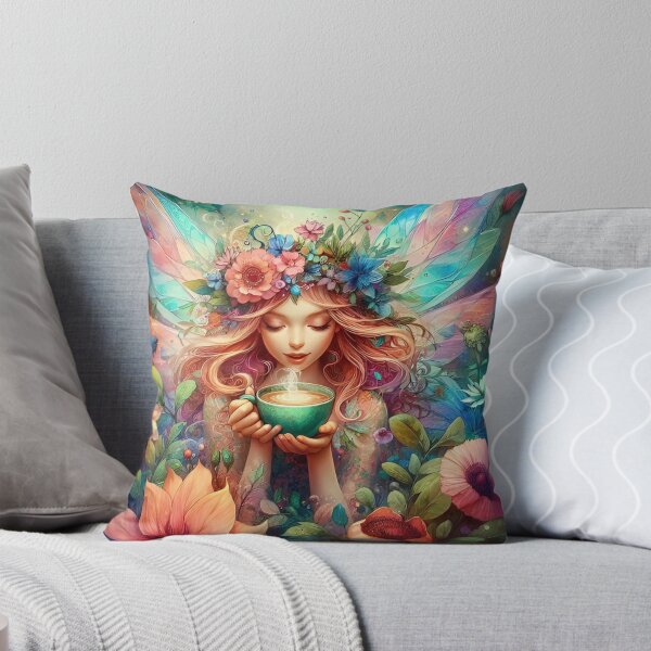 Item preview, Fairy drinking coffee designed and sold by The Coffee Critters.