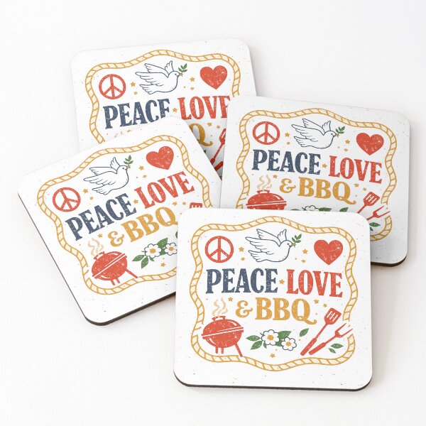 Item preview, Grill Peace Love designed and sold by Matinez Pink.