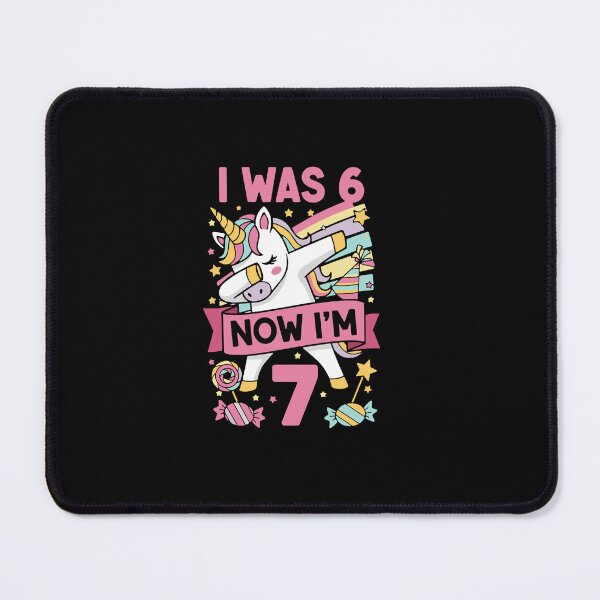 Item preview, Unicorn 6 7 Birthday I-Was-6-Now-I-am-7 designed and sold by PopStars1993.