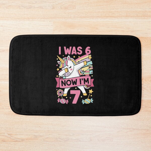 Item preview, Unicorn 6 7 Birthday I-Was-6-Now-I-am-7 designed and sold by PopStars1993.