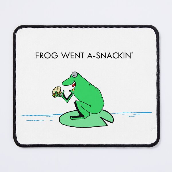Item preview, Frog went a-snackin' designed and sold by JulianBelgium.