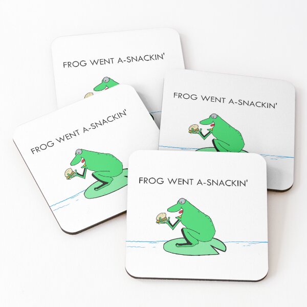 Item preview, Frog went a-snackin' designed and sold by JulianBelgium.