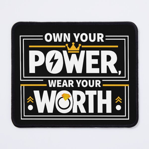 Item preview, Power and Worth designed and sold by ElevatedGrear.