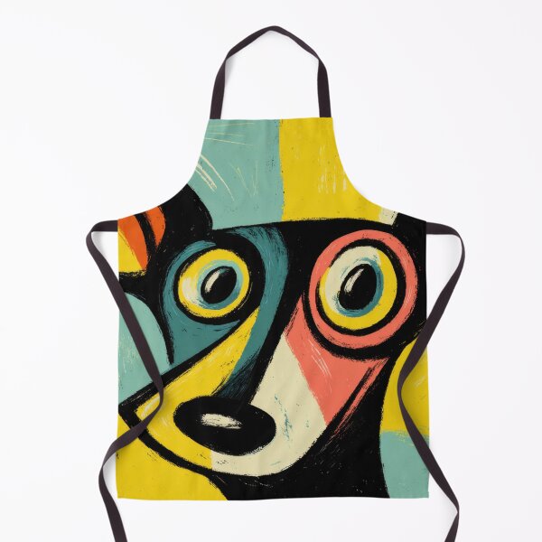 Item preview, Colorful dog art in modern style designed and sold by anytka.