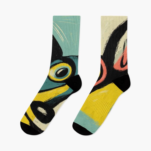 Item preview, Colorful dog art in modern style designed and sold by anytka.