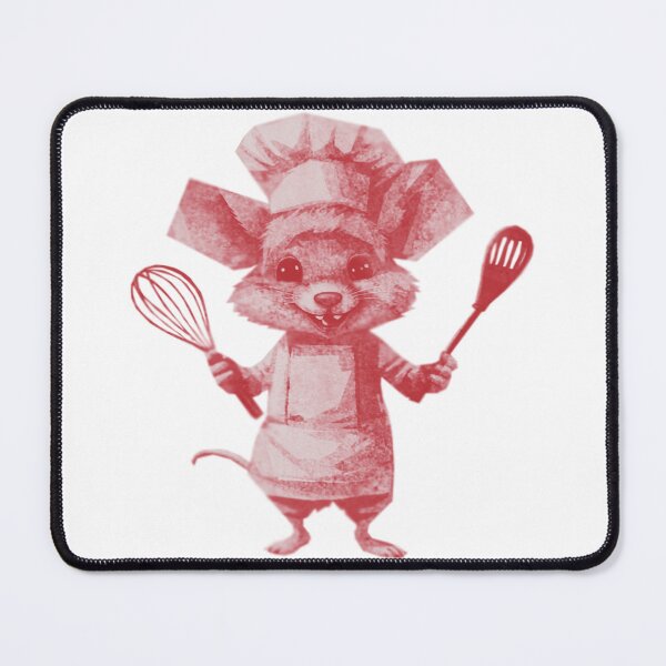 Item preview, Cute Mouse Chef Cartoon designed and sold by kinpirks.