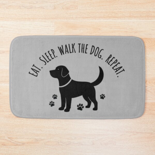 Item preview, Eat Sleep Walk the Dog Repeat designed and sold by Moxie Ink Lady.