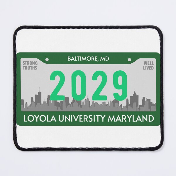 Item preview, Loyola Maryland 2029 License Plate designed and sold by abenner26.