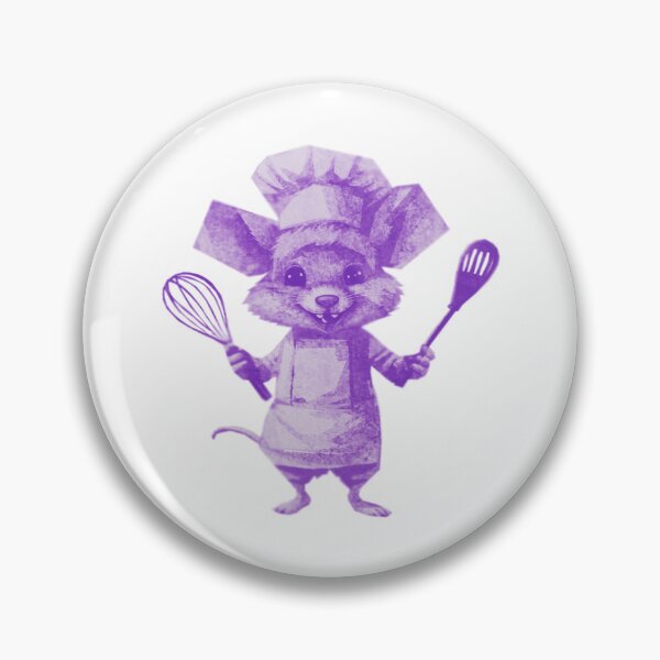 Item preview, Cute Mouse Chef Cartoon designed and sold by kinpirks.