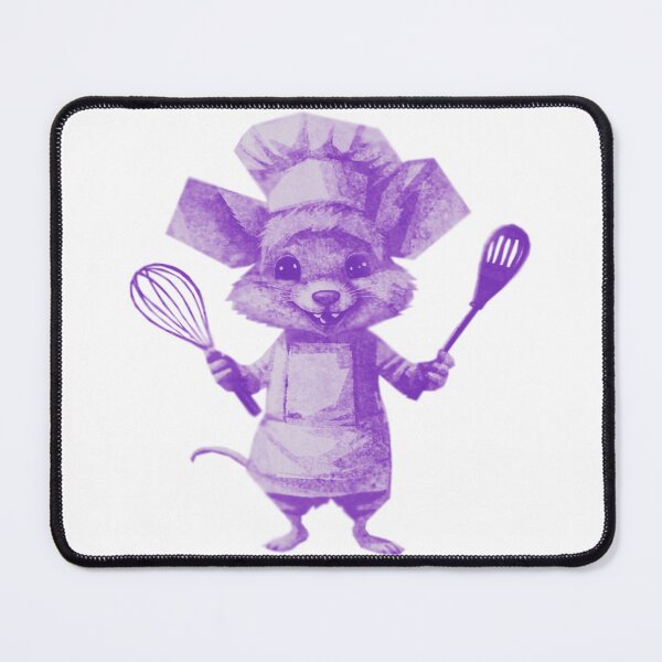 Item preview, Cute Mouse Chef Cartoon designed and sold by kinpirks.