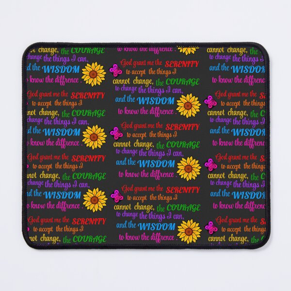 Item preview, Serenity Prayer With Rainbow Letters designed and sold by Vermont Gifts and Art.