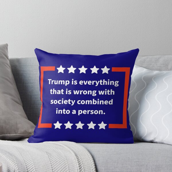 Item preview, Trump is a personification of all that is wrong with society.  designed and sold by Rachel the Artist .