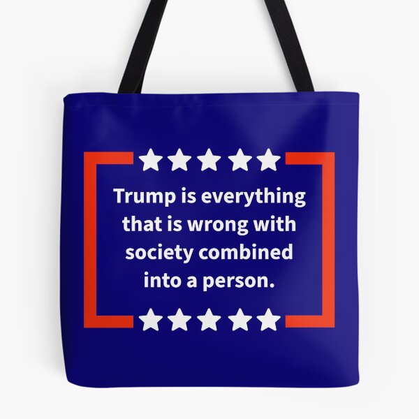 Item preview, Trump is a personification of all that is wrong with society.  designed and sold by Rachel the Artist .