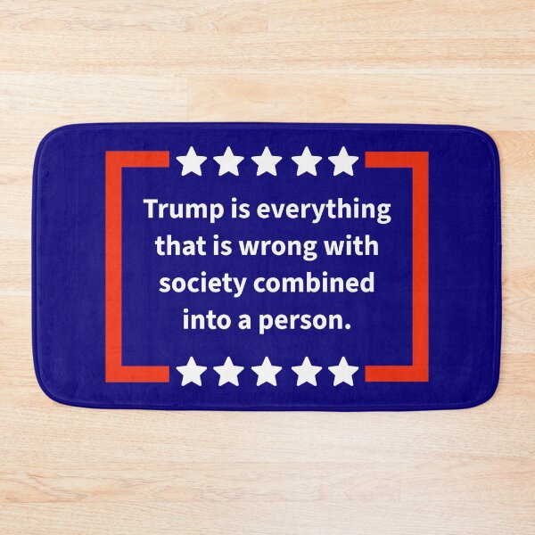 Item preview, Trump is a personification of all that is wrong with society.  designed and sold by Rachel the Artist .