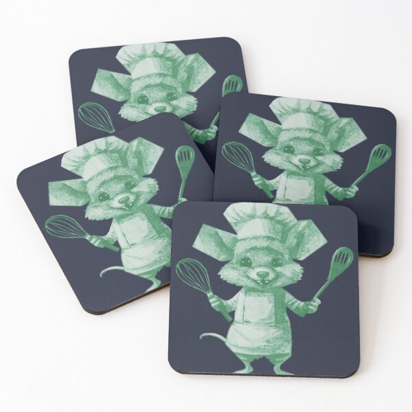 Item preview, Cute Mouse Chef Cartoon designed and sold by kinpirks.