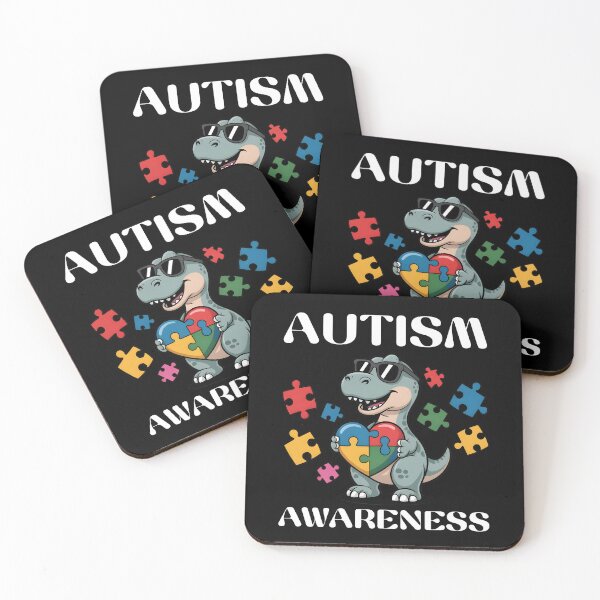 Item preview, Autism Awareness PNG, Dinosaur Puzzle Funny Dino Lover Design, Dinosaur Neurodiversity Puzzle designed and sold by NewaveBoutique.