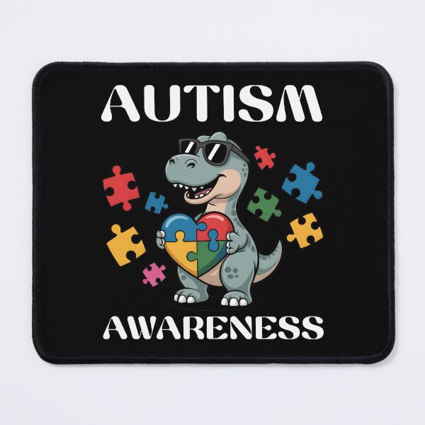 Item preview, Autism Awareness PNG, Dinosaur Puzzle Funny Dino Lover Design, Dinosaur Neurodiversity Puzzle designed and sold by NewaveBoutique.