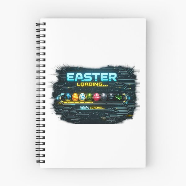 Item preview, Easter Loading – Tech Geek Progress Bar designed and sold by Lyvion design.