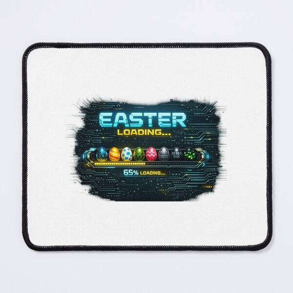 Item preview, Easter Loading – Tech Geek Progress Bar designed and sold by Lyvion design.