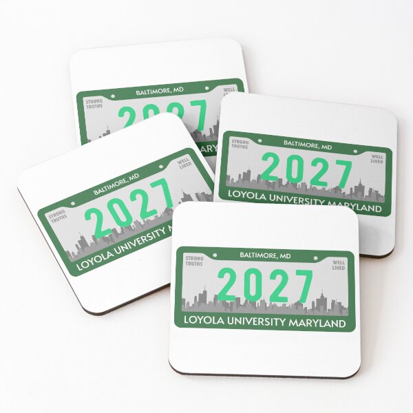 Item preview, Loyola Maryland 2027 License Plate designed and sold by abenner26.