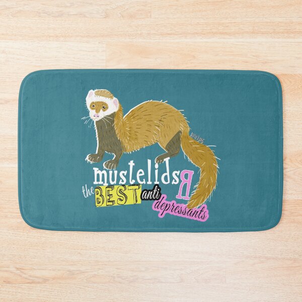 Item preview, Mustelids are The Best Antidepressants designed and sold by belettelepink.